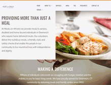 Tablet Screenshot of mealsonwheelsofgreenwich.org